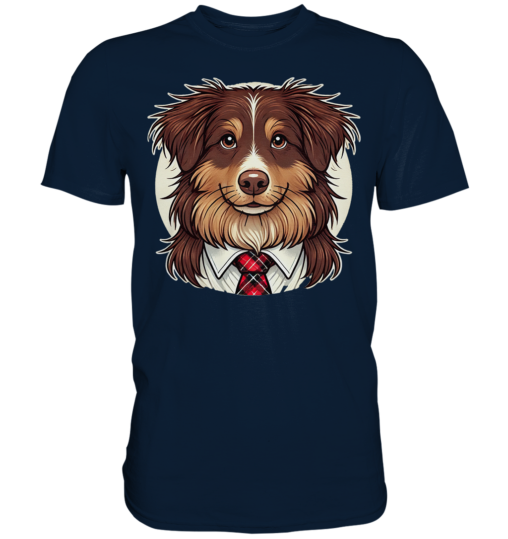 Cartoon Australian Shepherd  - Premium Shirt