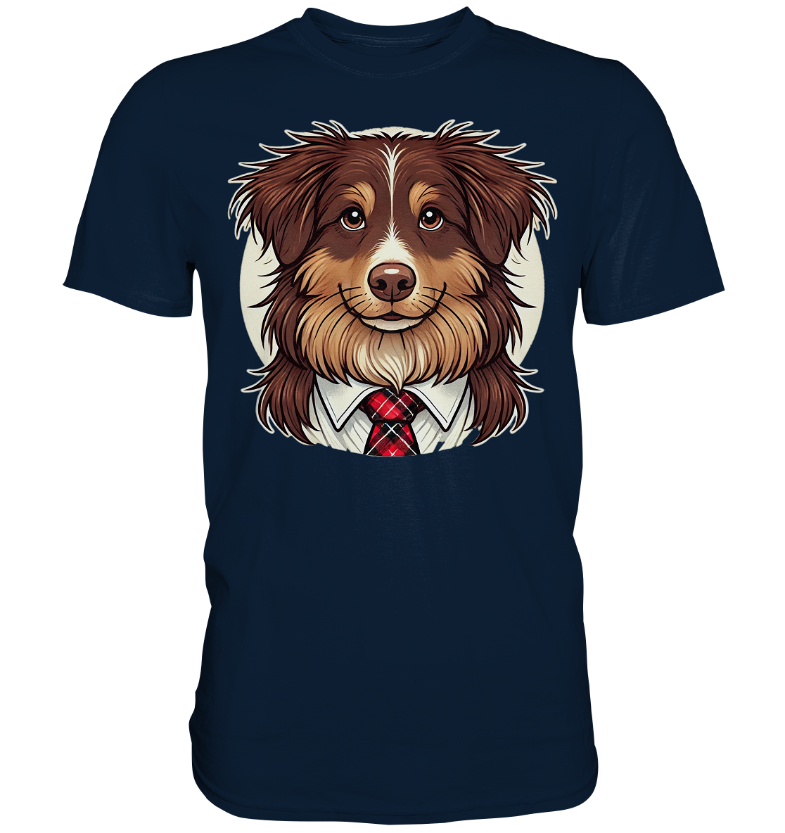 Cartoon Australian Shepherd  - Premium Shirt