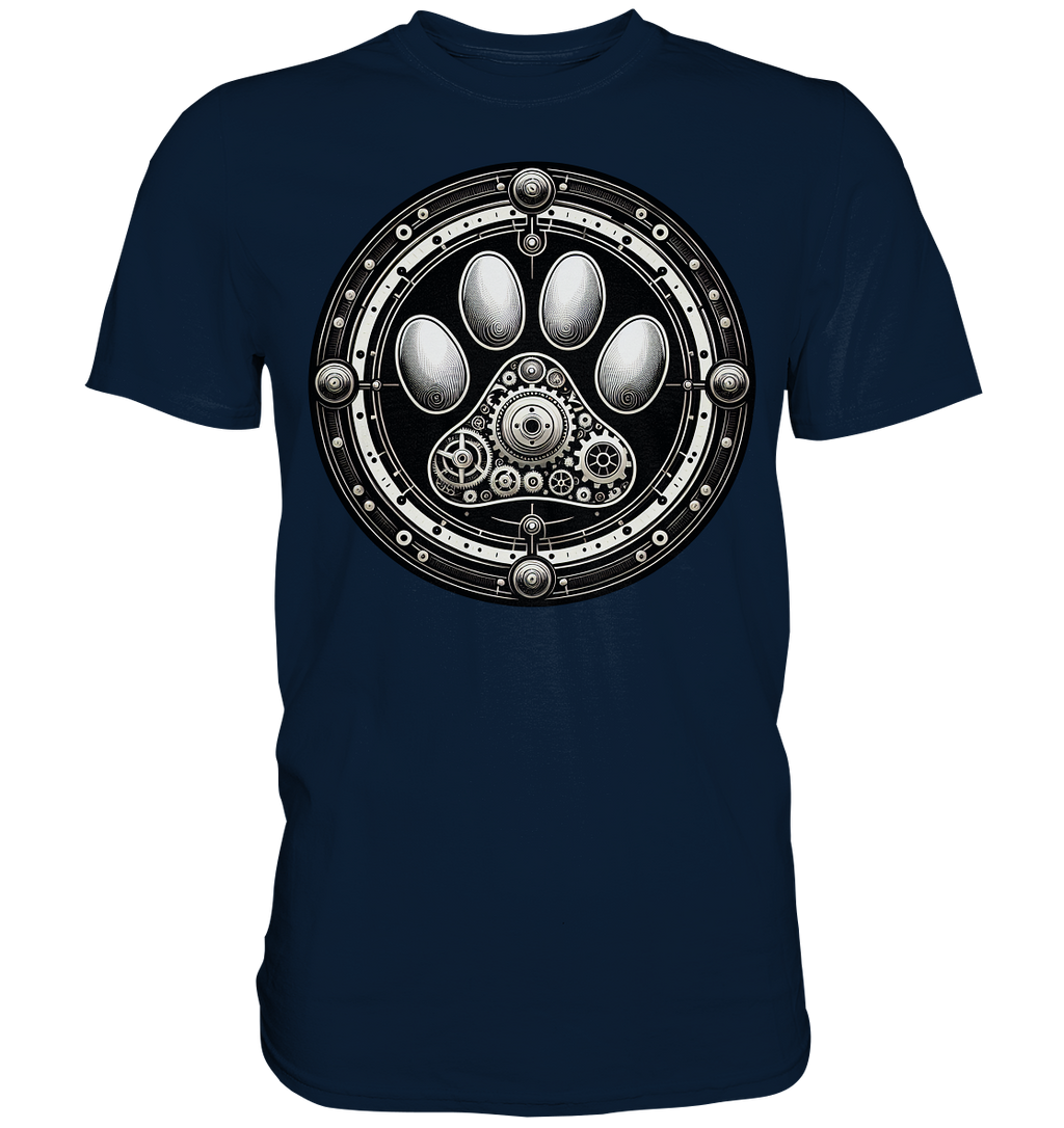 Pfote in Steam Punk Design - Premium Shirt