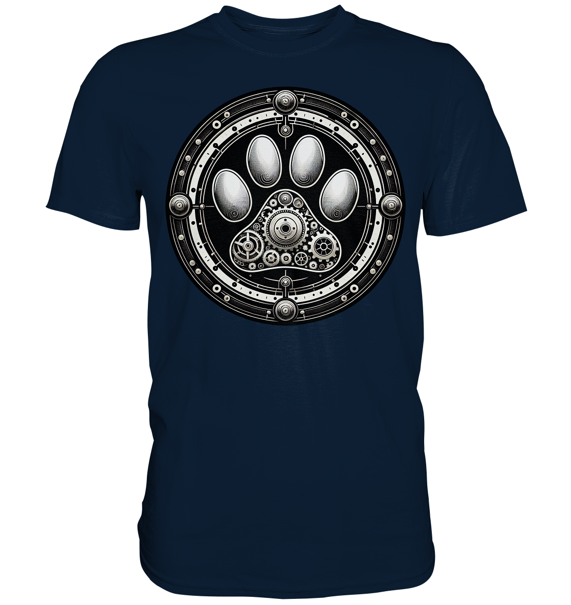 Pfote in Steam Punk Design - Premium Shirt