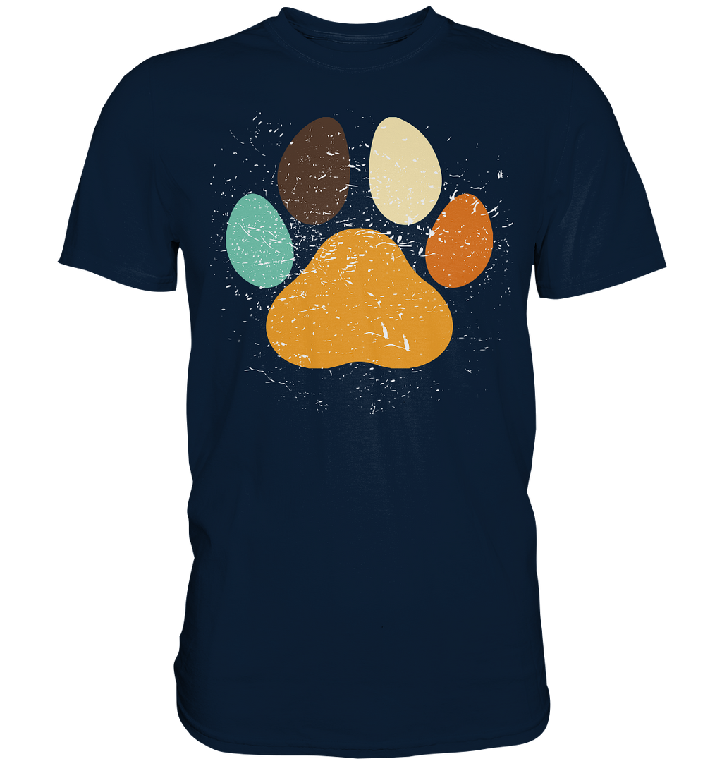 Bunte Pfote - Premium Shirt