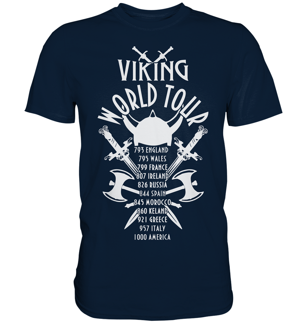 Viking World Tour Fun - Premium Shirt