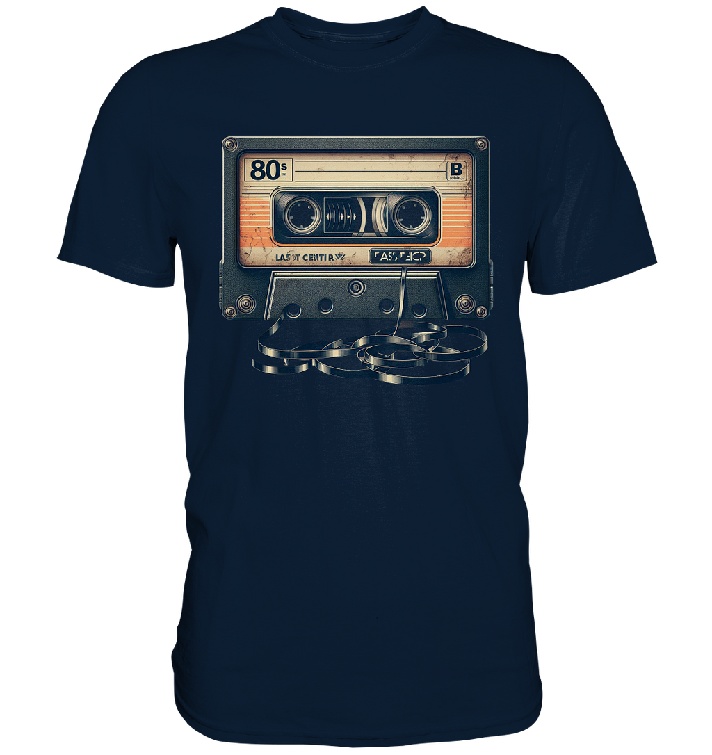 80s Kassettentape - Premium Shirt