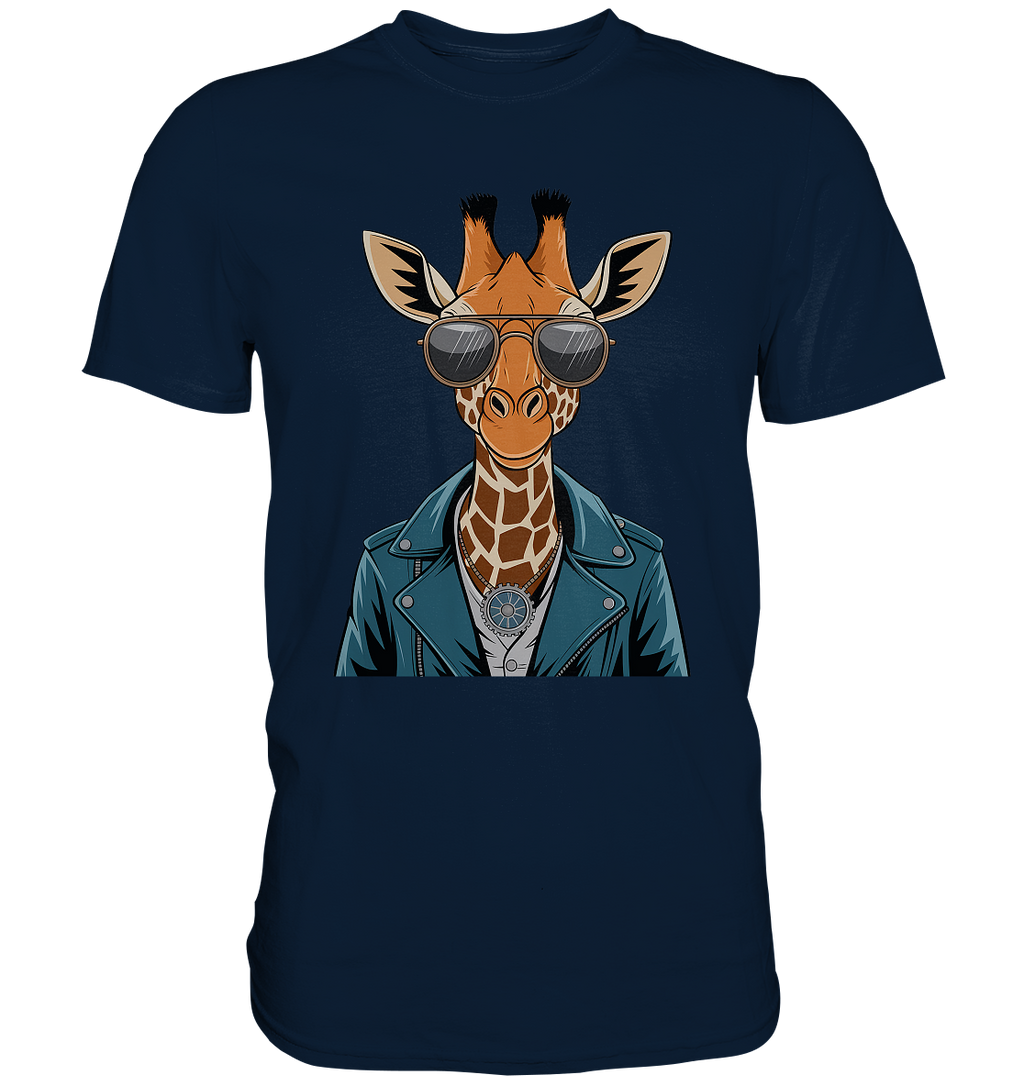 Giraffe Steampunk - Premium Shirt