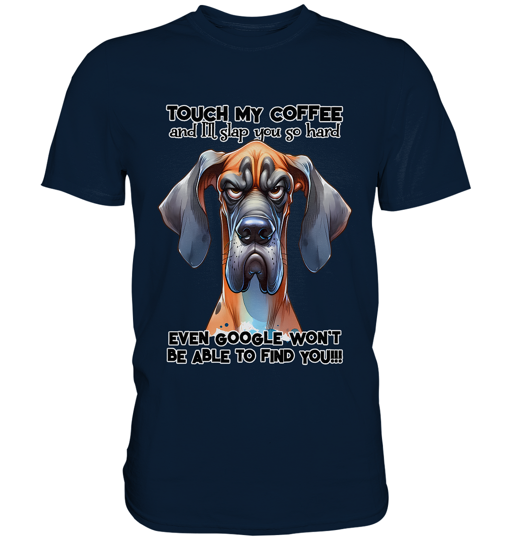 Grumpy Dog Kaffee - Premium Shirt
