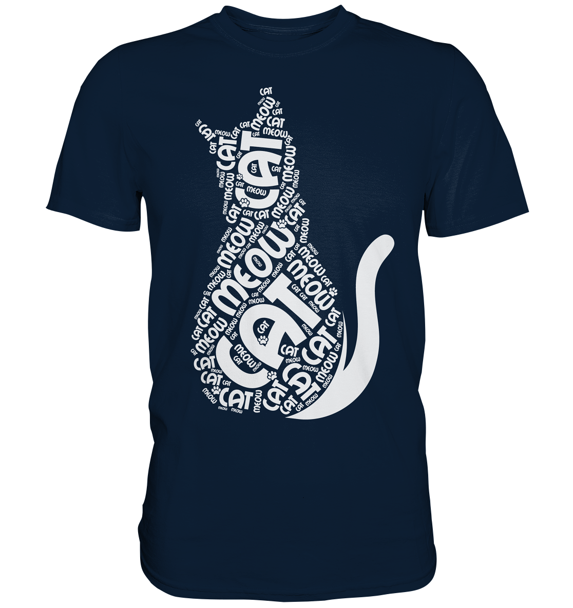 Katzen Cat slogan  - Premium Shirt