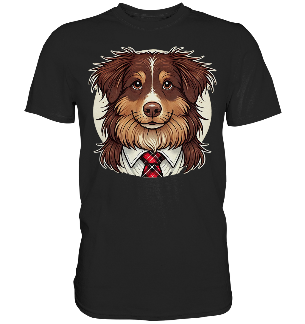 Cartoon Australian Shepherd  - Premium Shirt