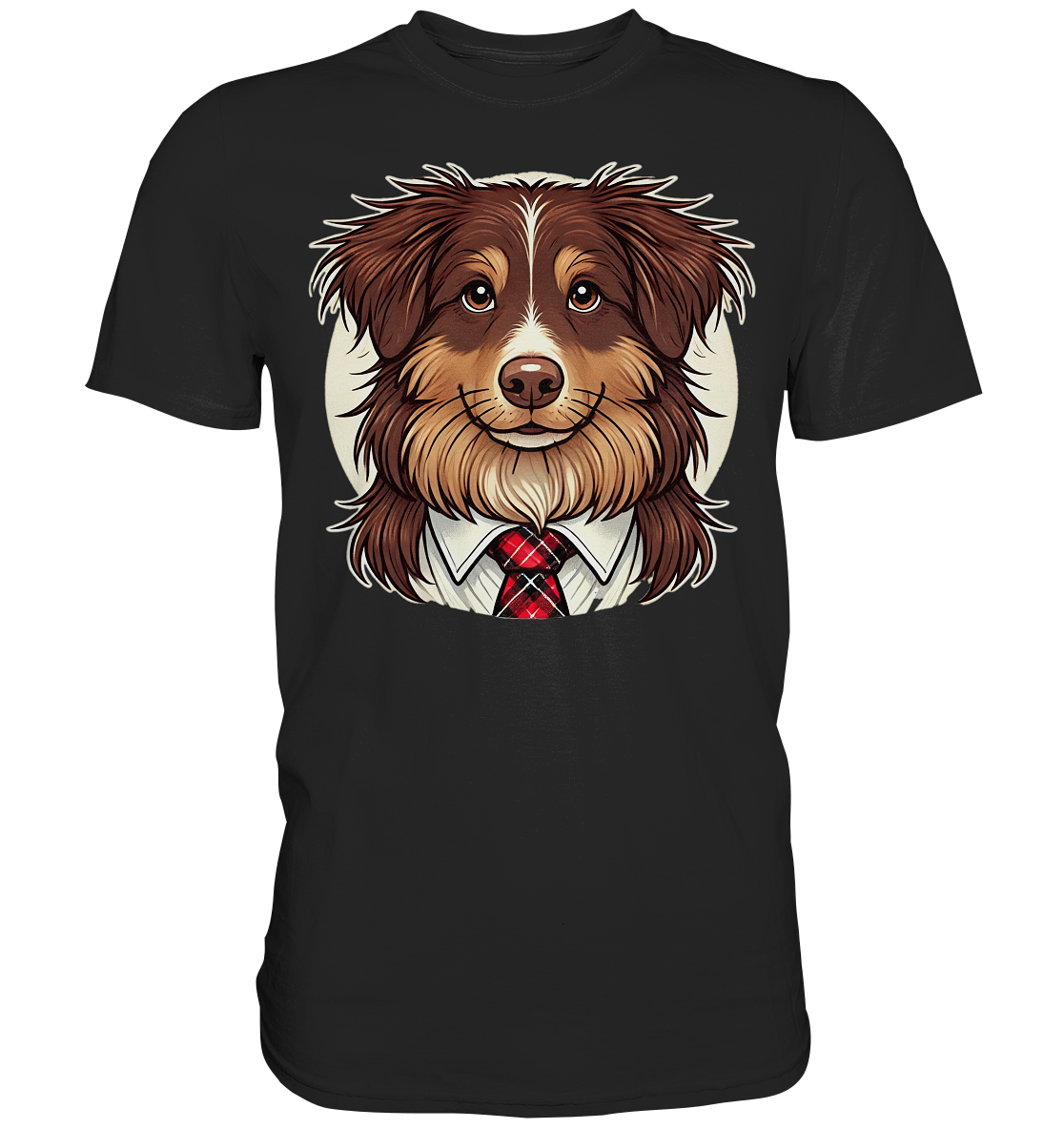 Cartoon Australian Shepherd  - Premium Shirt