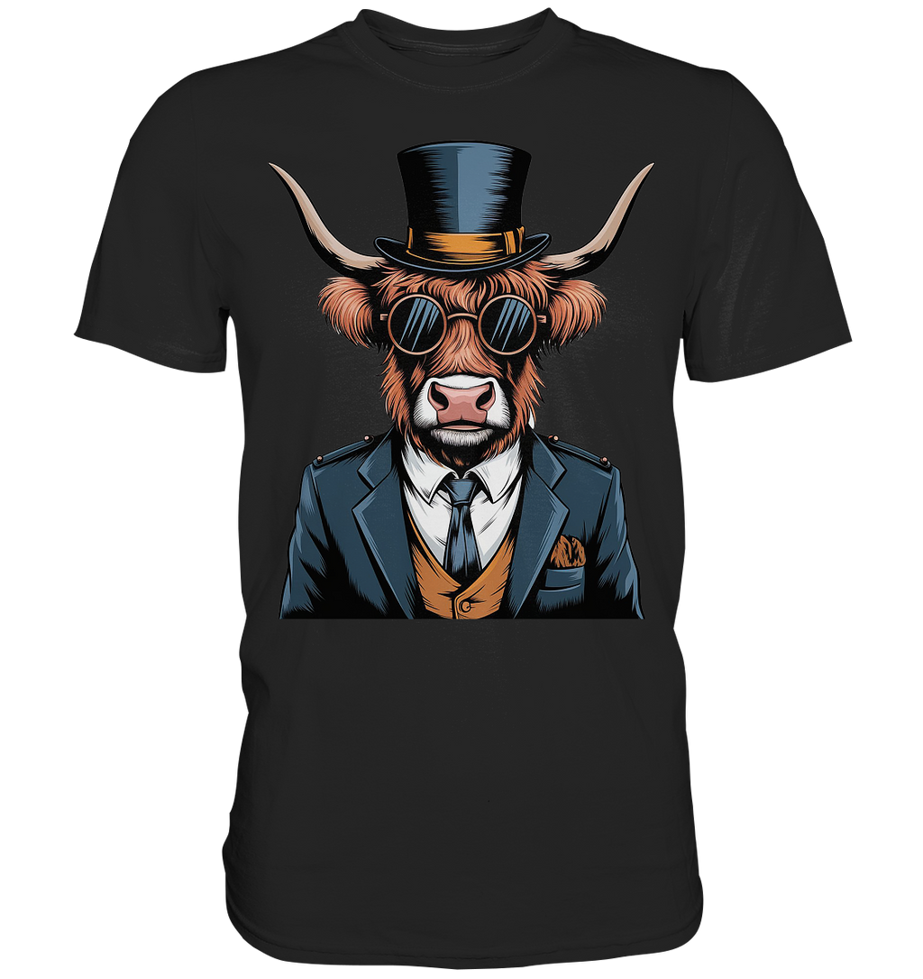 Highland Cow Steampunk - Premium Shirt
