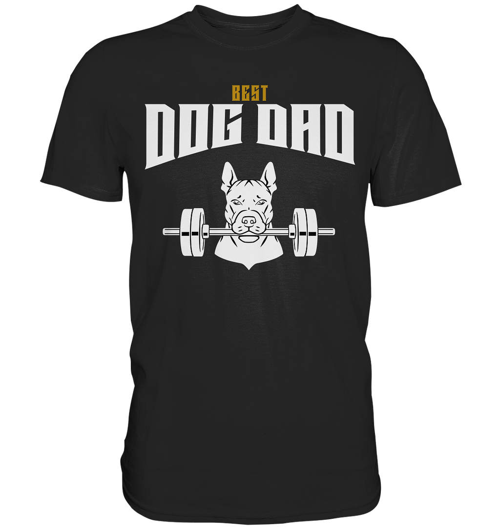 Best Dog Dad - Personalisierbar - Premium Shirt