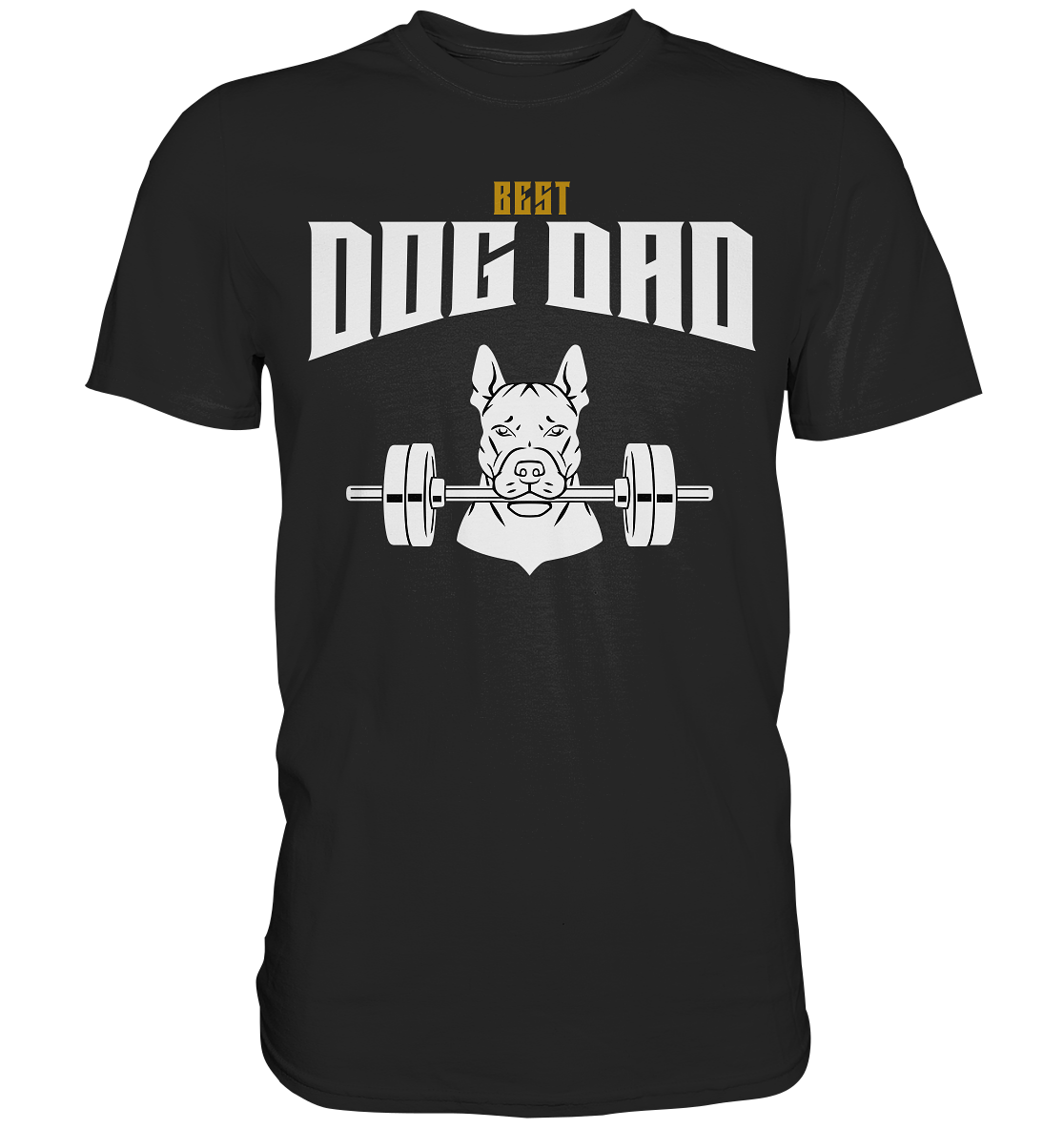 Best Dog Dad - Personalisierbar - Premium Shirt