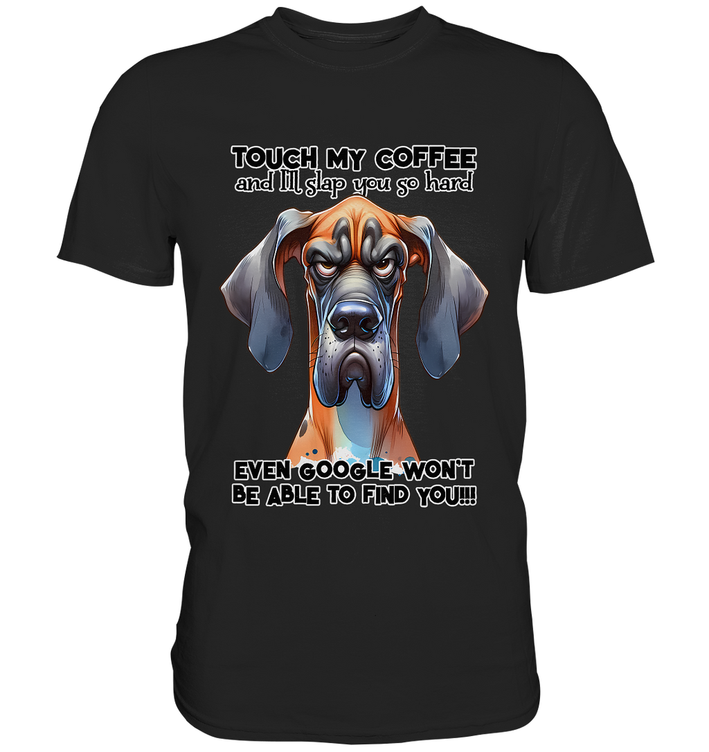 Grumpy Dog Kaffee - Premium Shirt