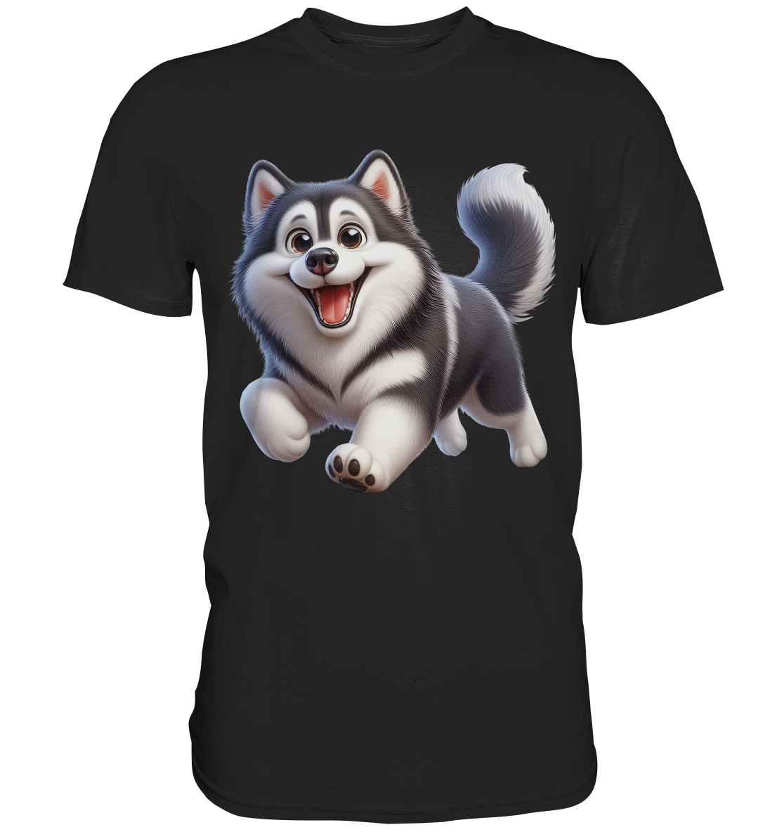 Husky Comic - personalisierbar - Premium Shirt