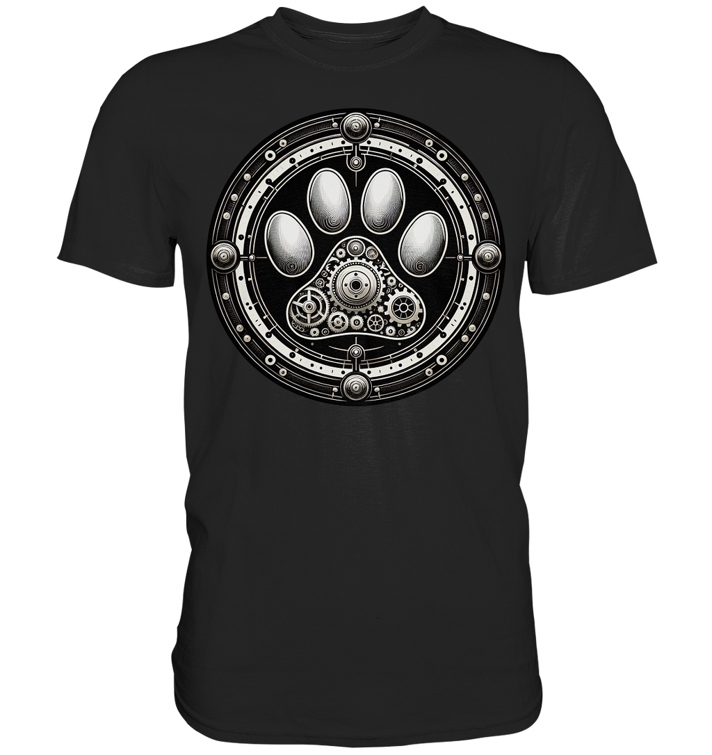 Pfote in Steam Punk Design - Premium Shirt