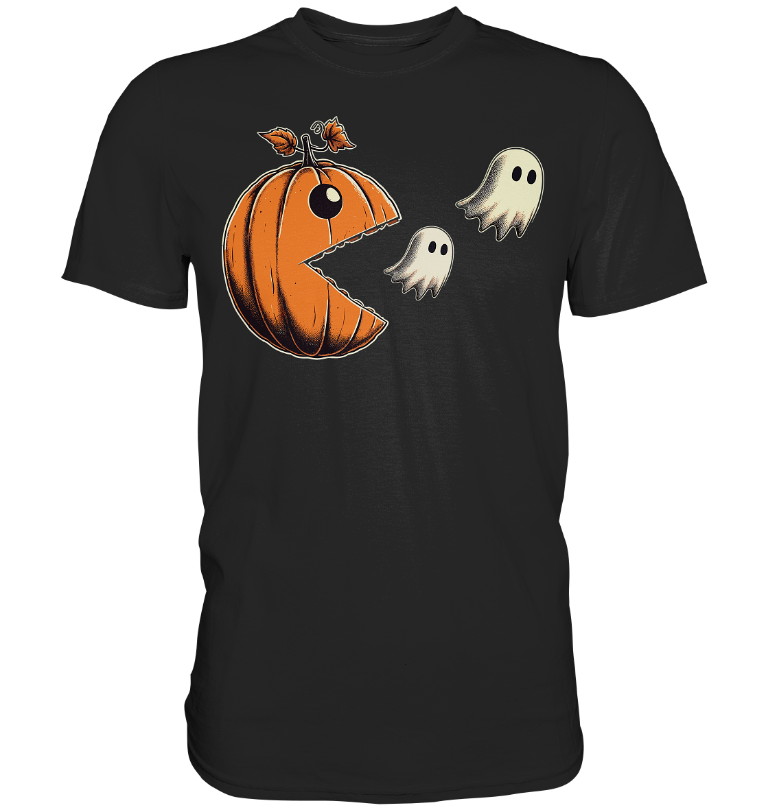 Halloween Pac-man - Premium Shirt