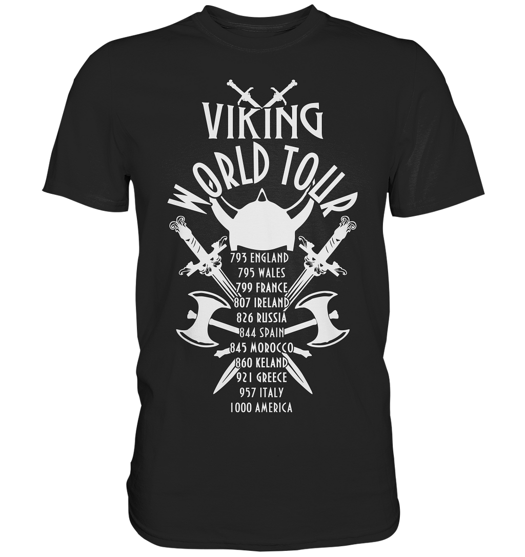 Viking World Tour Fun - Premium Shirt