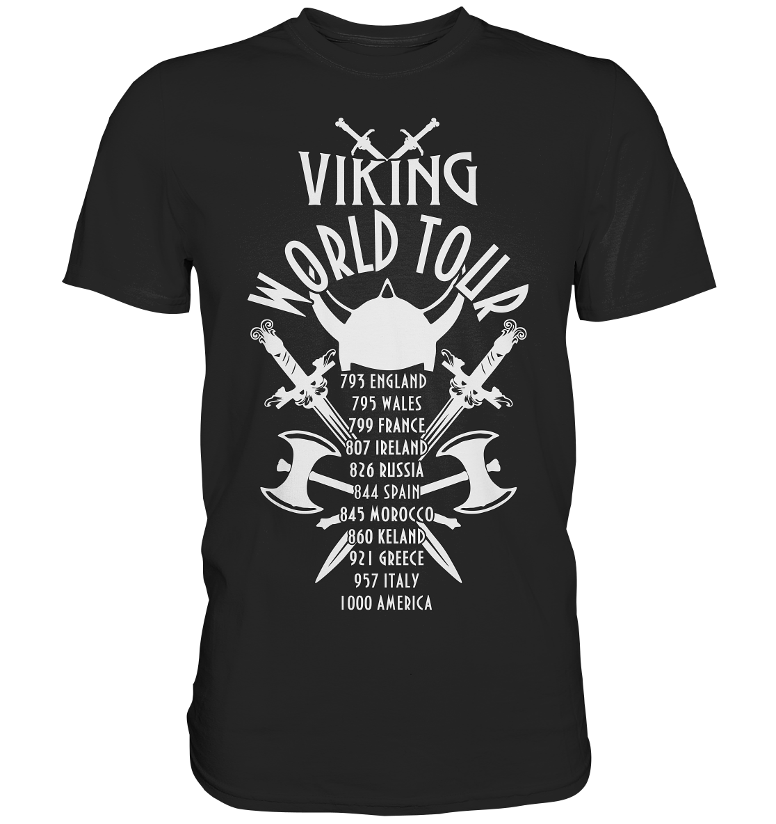 Viking World Tour Fun - Premium Shirt