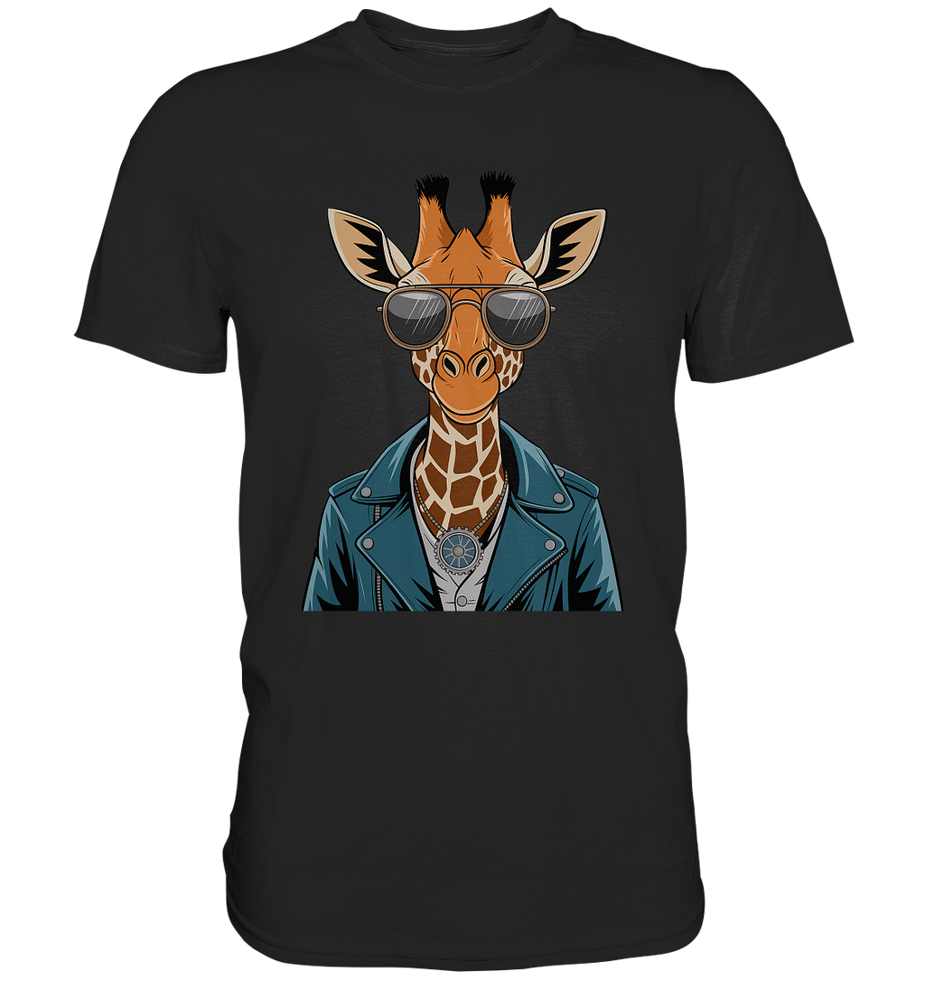 Giraffe Steampunk - Premium Shirt
