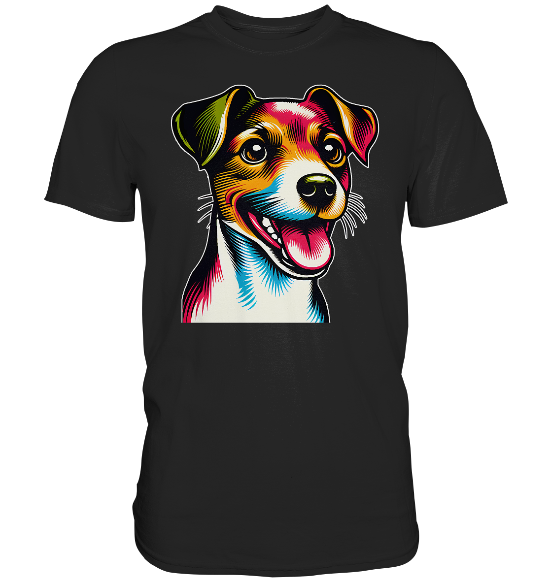 Jack Russell Terrier Pop Art - Premium Shirt
