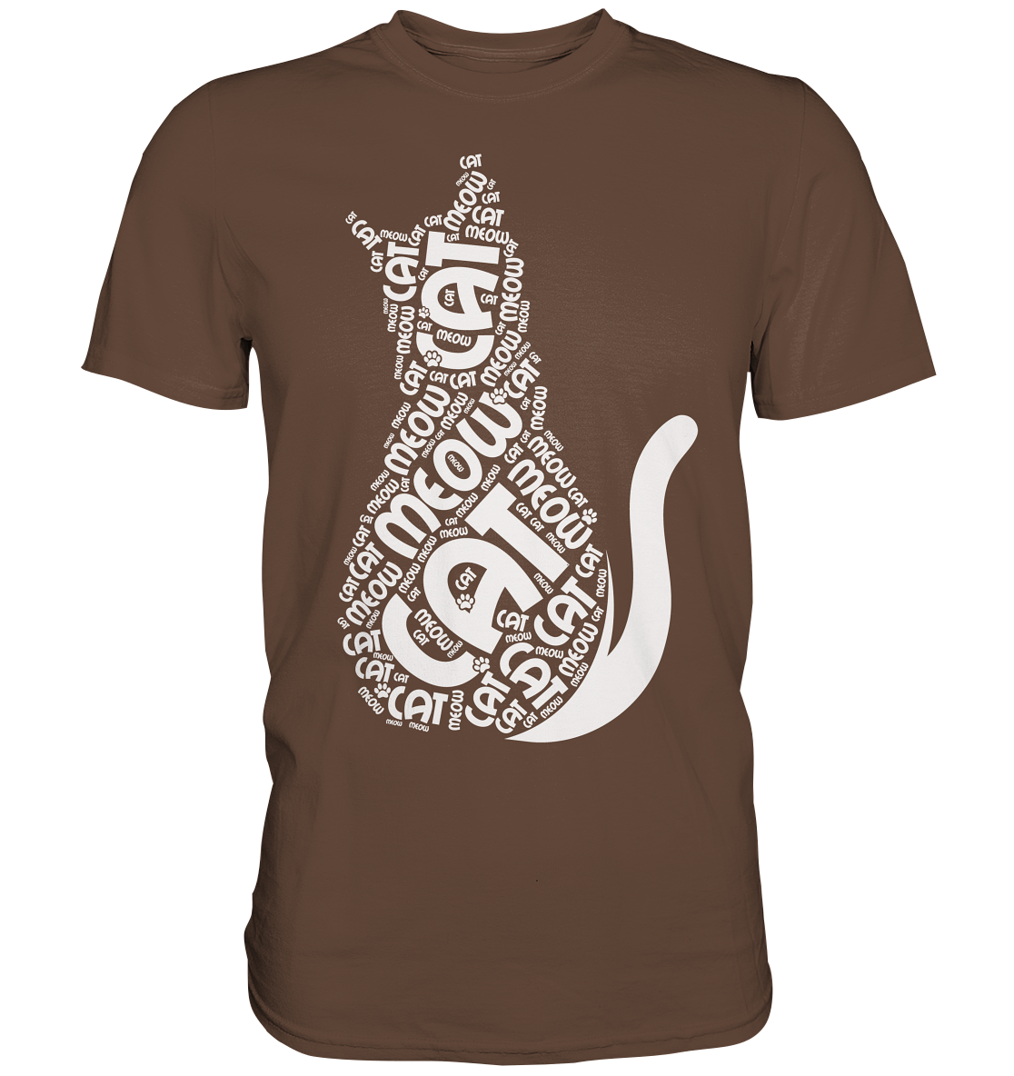 Katzen Cat slogan  - Premium Shirt