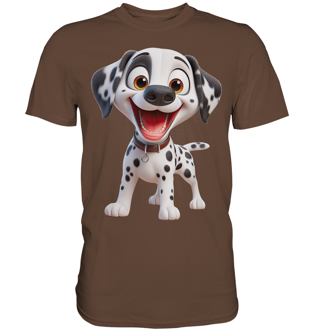 Dalmatina Cartoon - personalisierbar - Premium Shirt