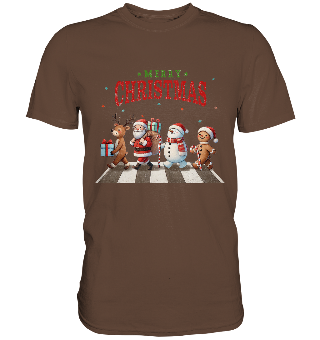 Merry Christmas Zebrastreifen - Premium Shirt