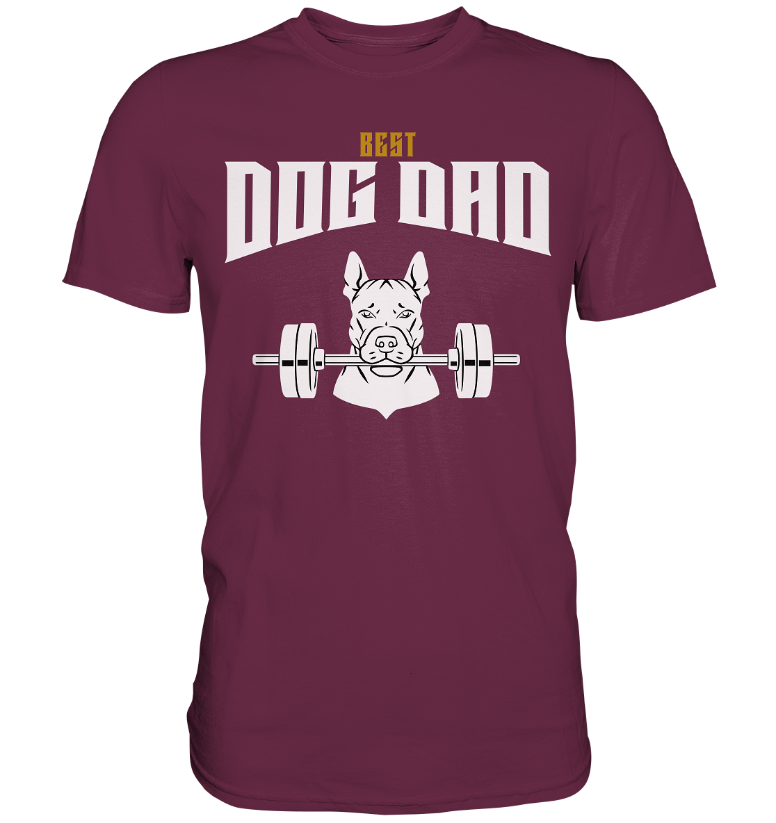Best Dog Dad - Personalisierbar - Premium Shirt