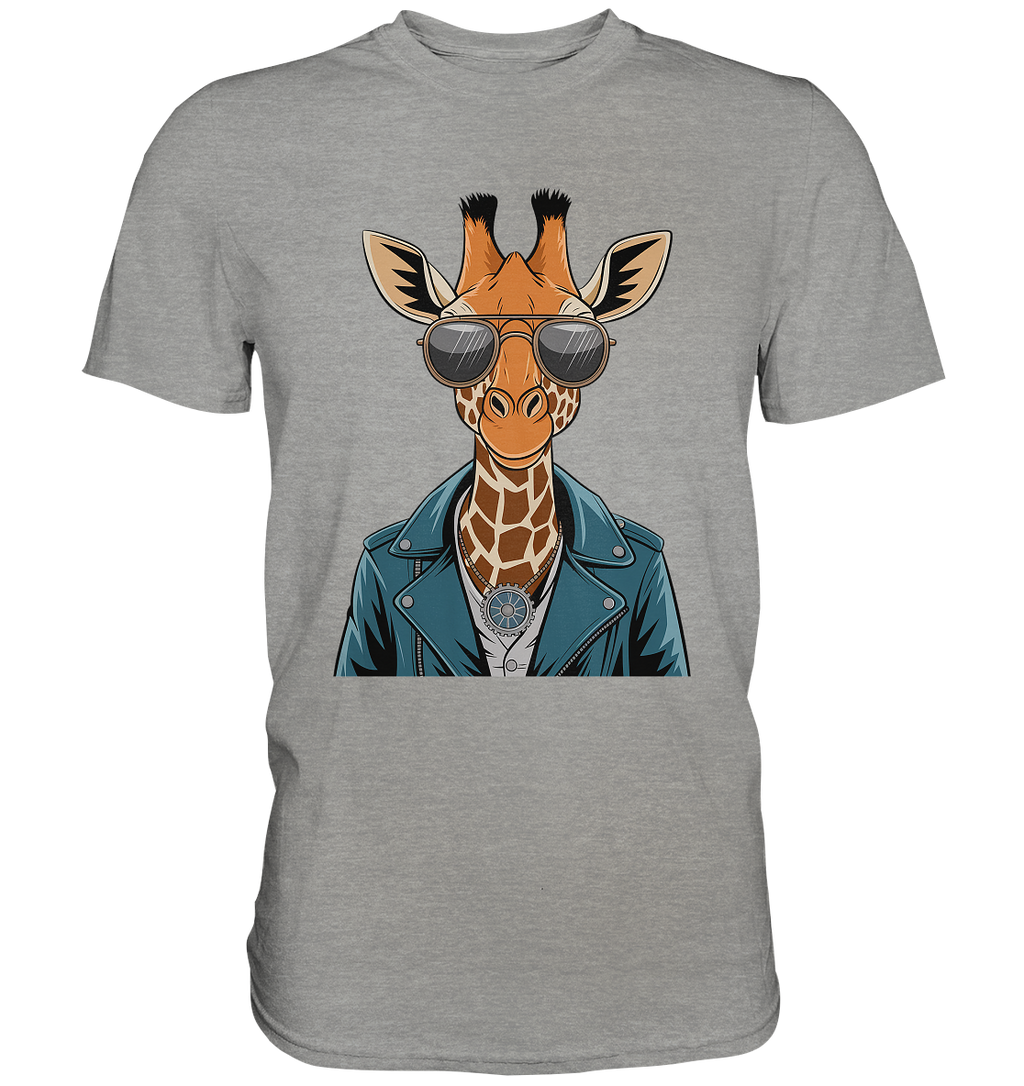 Giraffe Steampunk - Premium Shirt