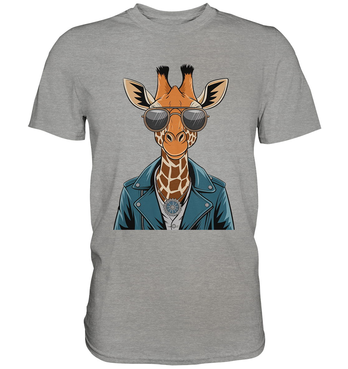Giraffe Steampunk - Premium Shirt