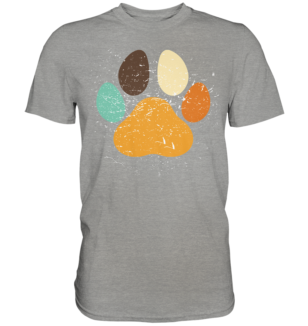 Bunte Pfote - Premium Shirt