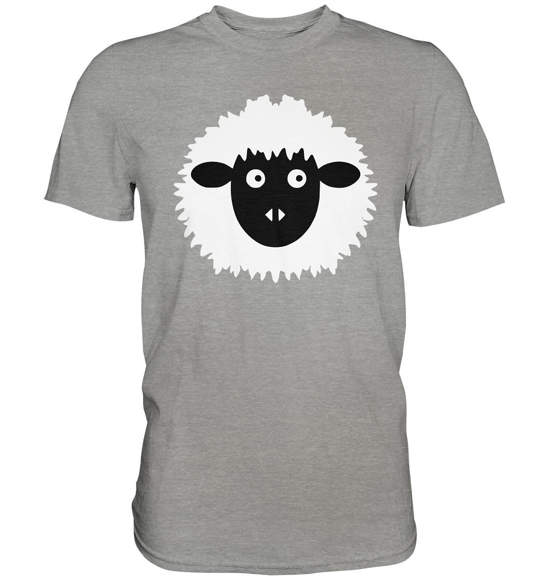 Schaf comic -personalisierbar - Premium Shirt