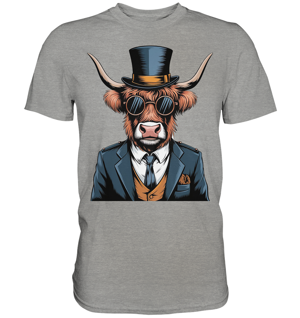 Highland Cow Steampunk - Premium Shirt