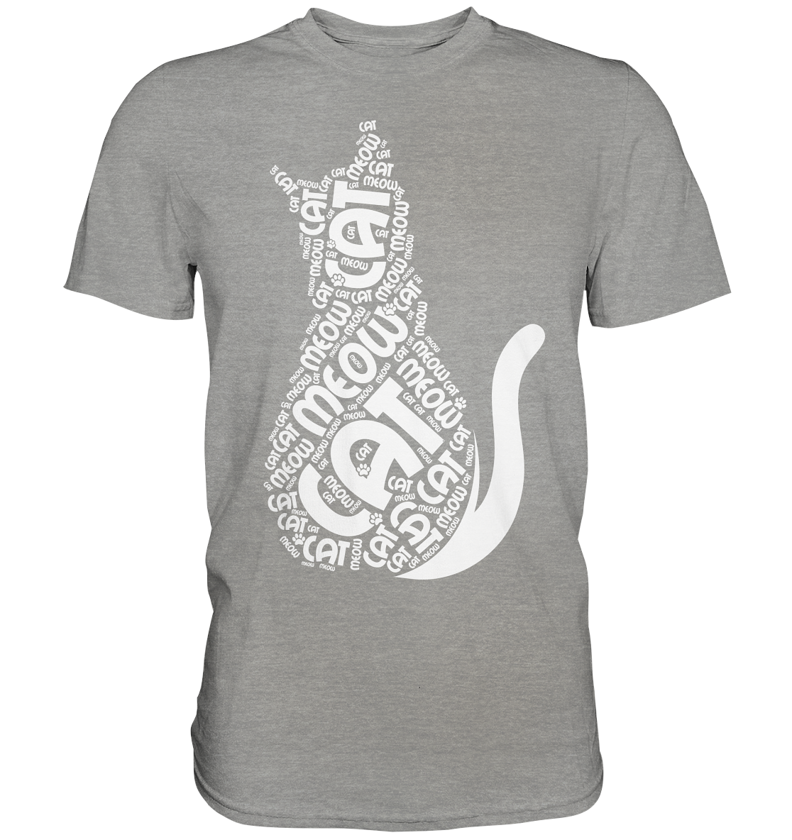 Katzen Cat slogan  - Premium Shirt