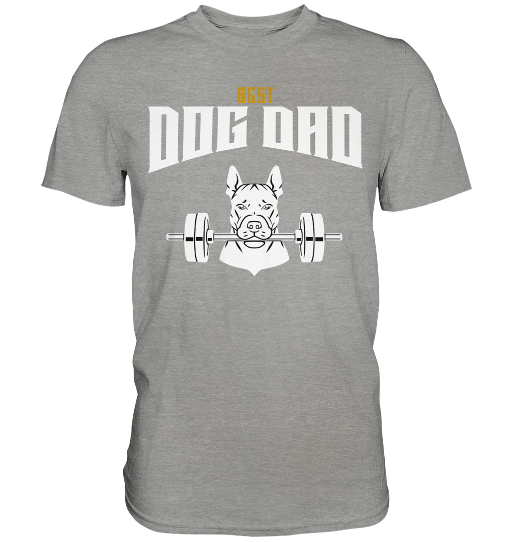 Best Dog Dad - Personalisierbar - Premium Shirt