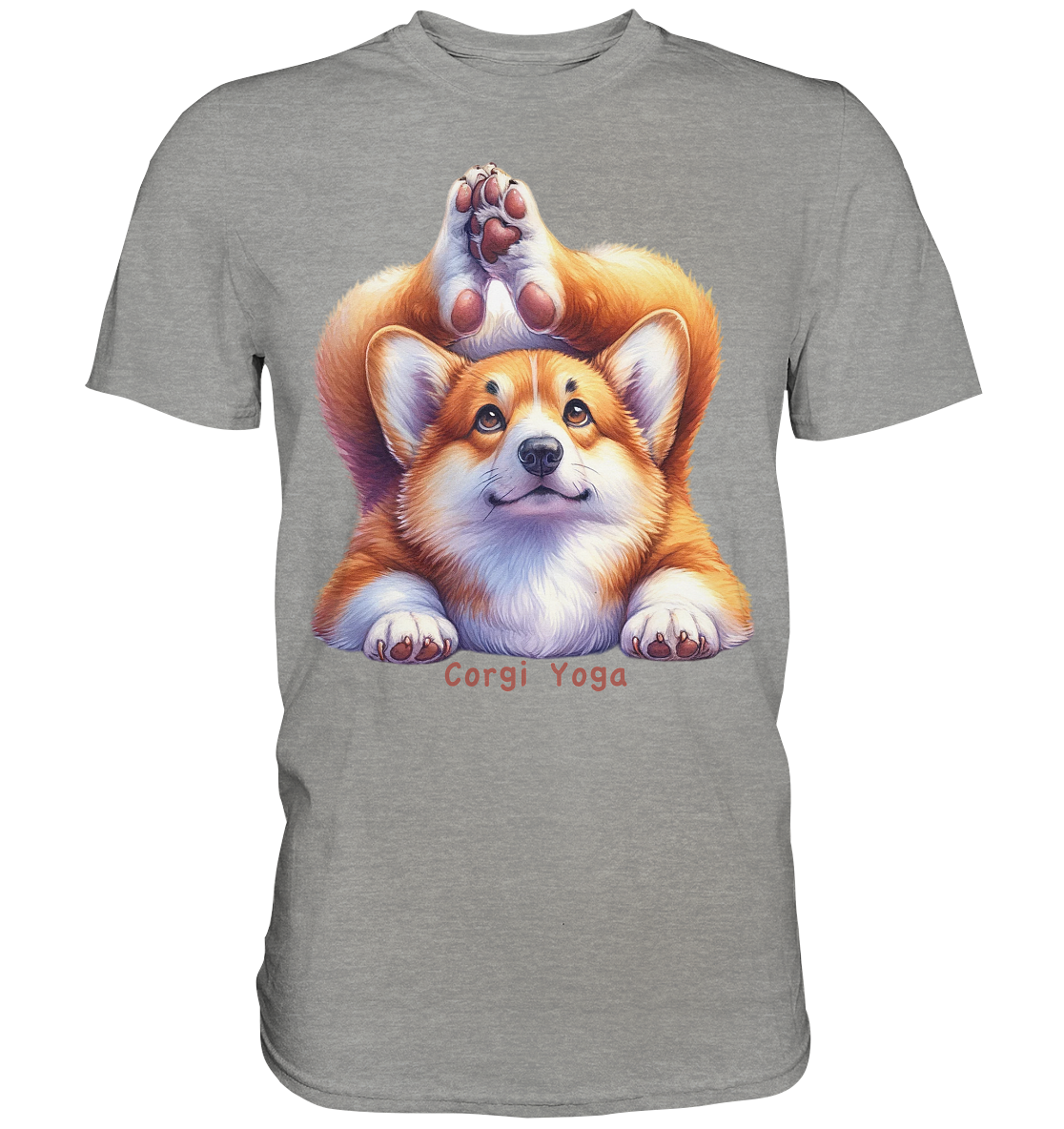 Corgi Yoga - Premium Shirt