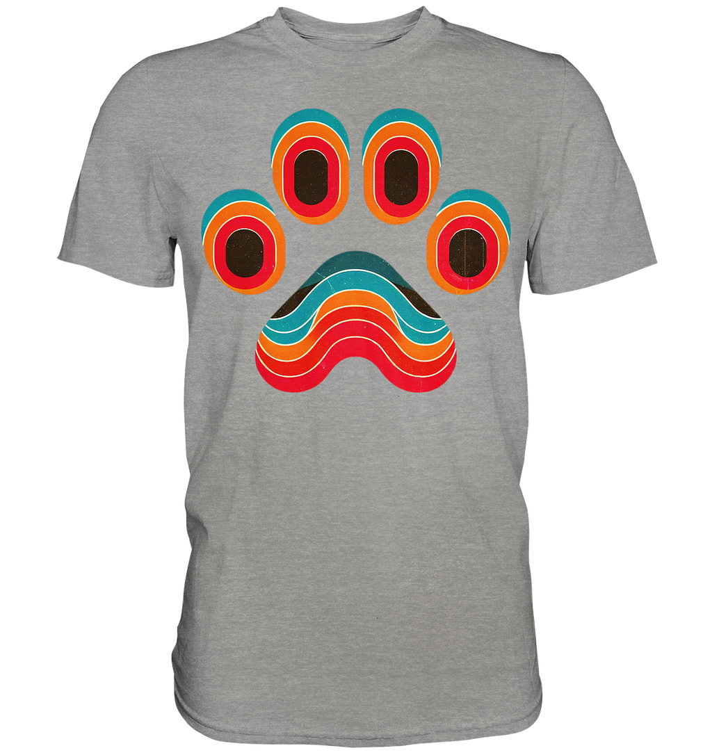 70s Style Pfote Art - Premium Shirt