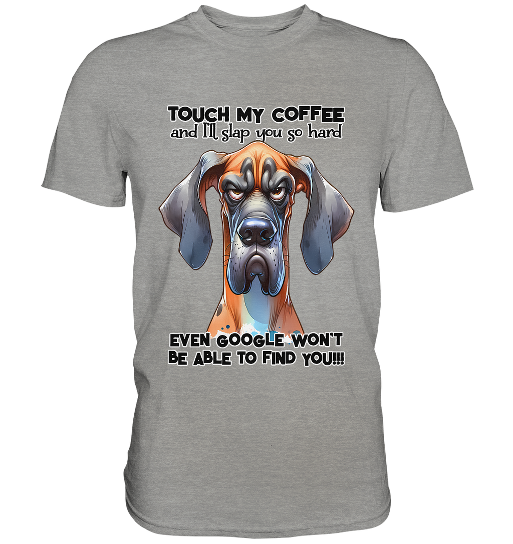 Grumpy Dog Kaffee - Premium Shirt