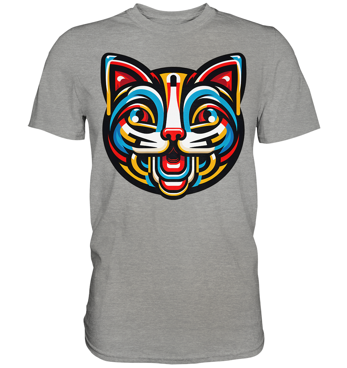 Pop Art Katze  - Premium Shirt