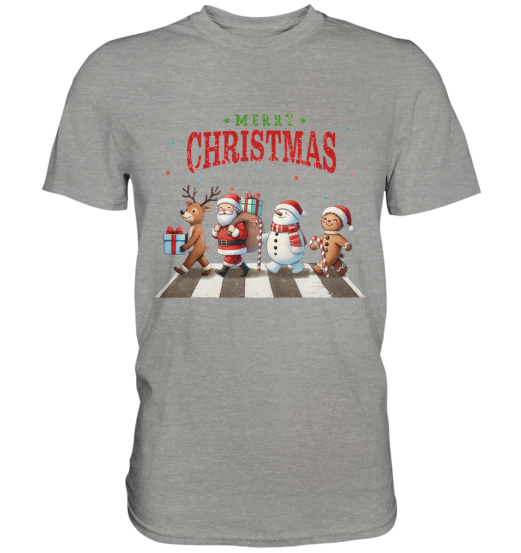 Merry Christmas Zebrastreifen - Premium Shirt