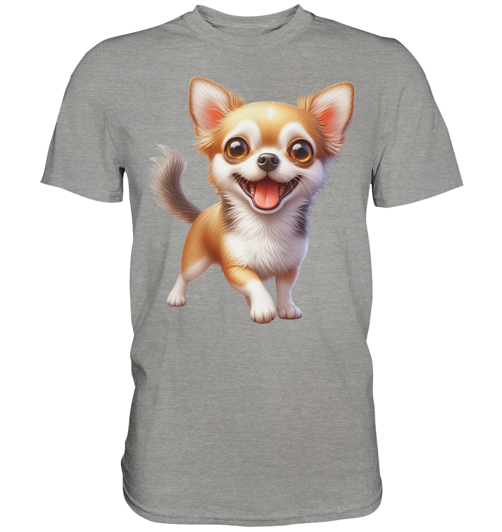 Chihuahua Cartoon - personalisierbar - Premium Shirt