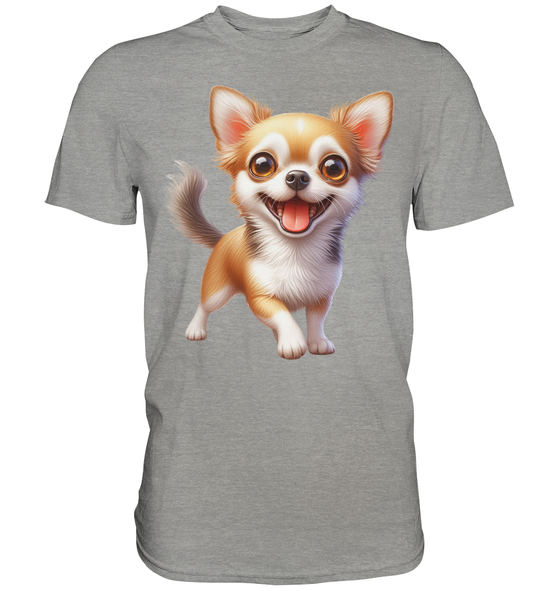 Chihuahua Cartoon - personalisierbar - Premium Shirt