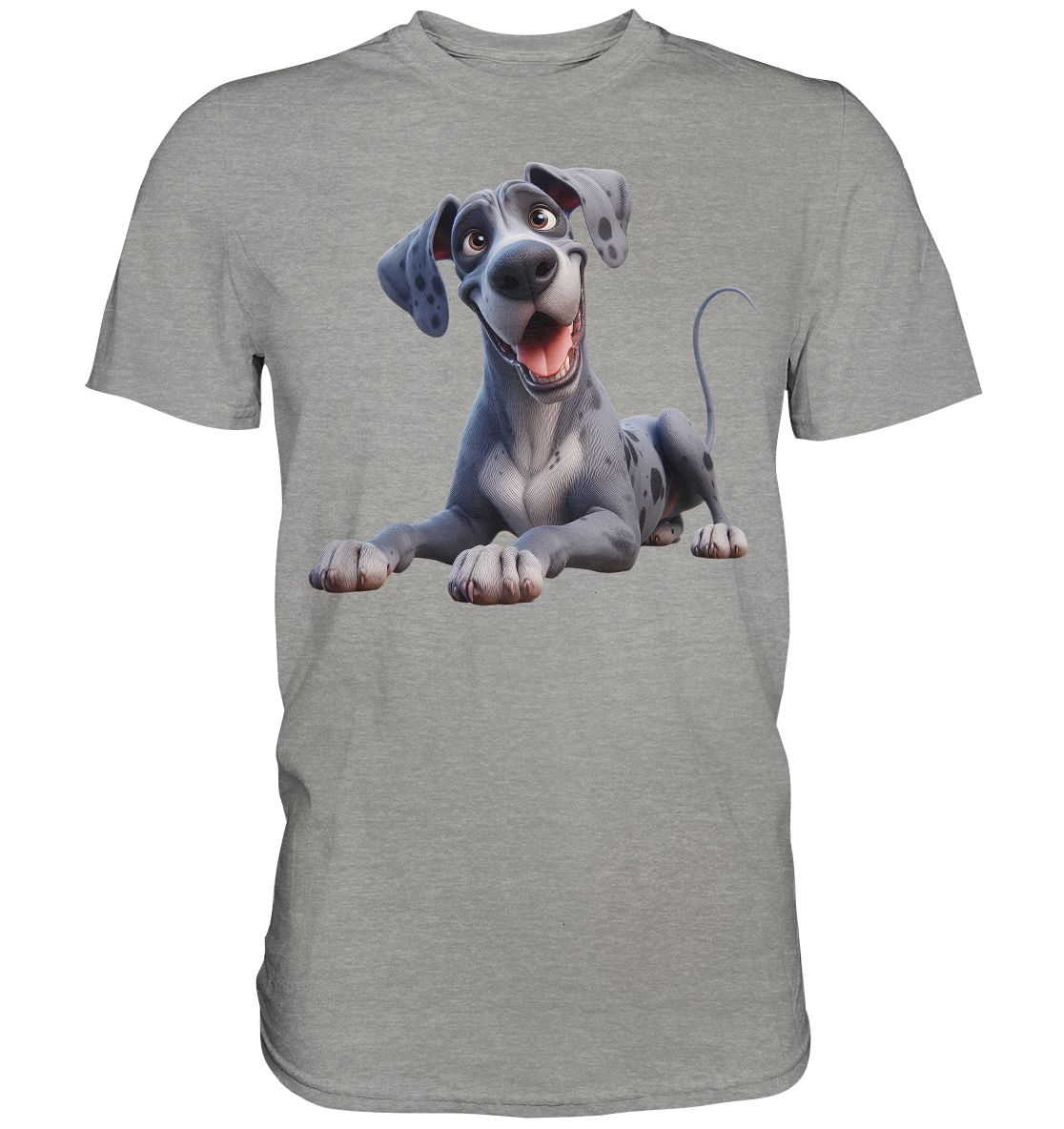 Dänische Dogge - personalisierbar - Premium Shirt