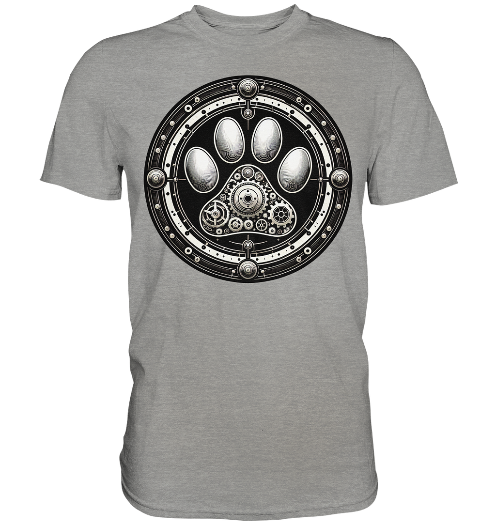 Pfote in Steam Punk Design - Premium Shirt