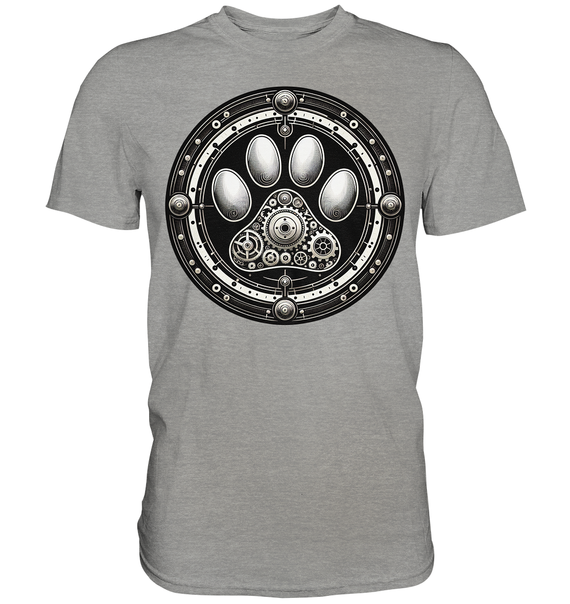 Pfote in Steam Punk Design - Premium Shirt