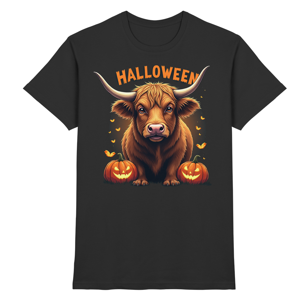 Halloween Highland Cow - Premium Shirt