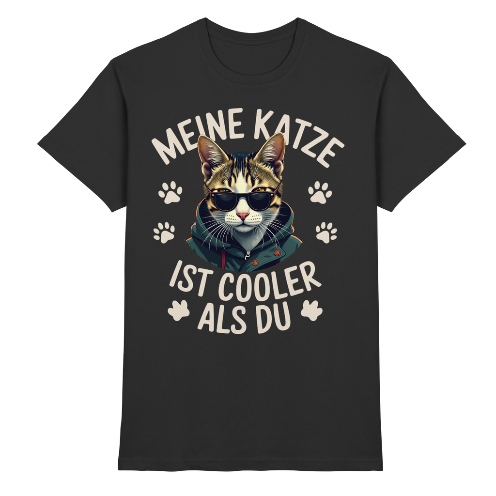Meine Katze ist cooler als du - Premium Shirt