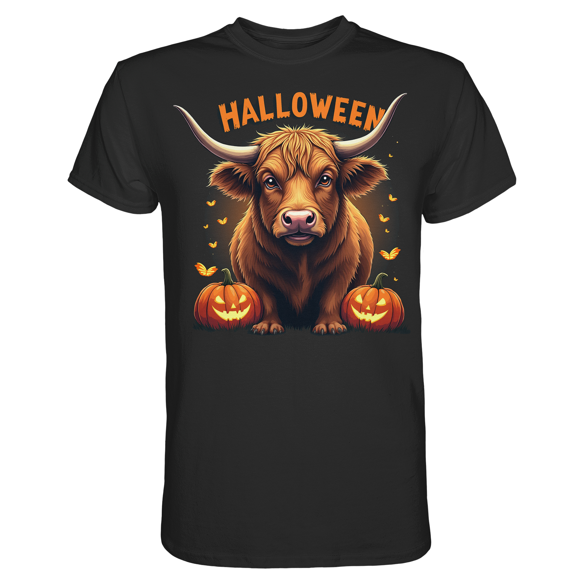 Halloween Highland Cow - Premium Shirt