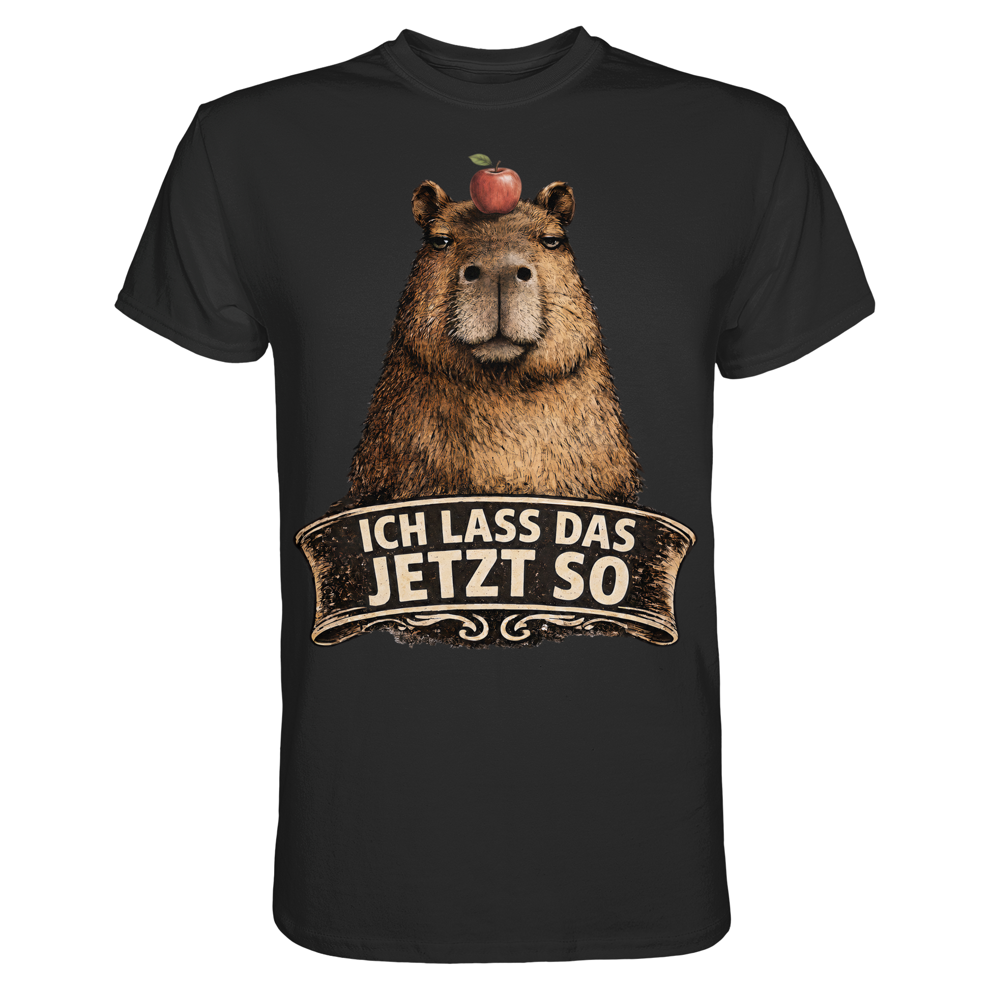Capybara – "Ich lass das jetzt so" - Premium Shirt