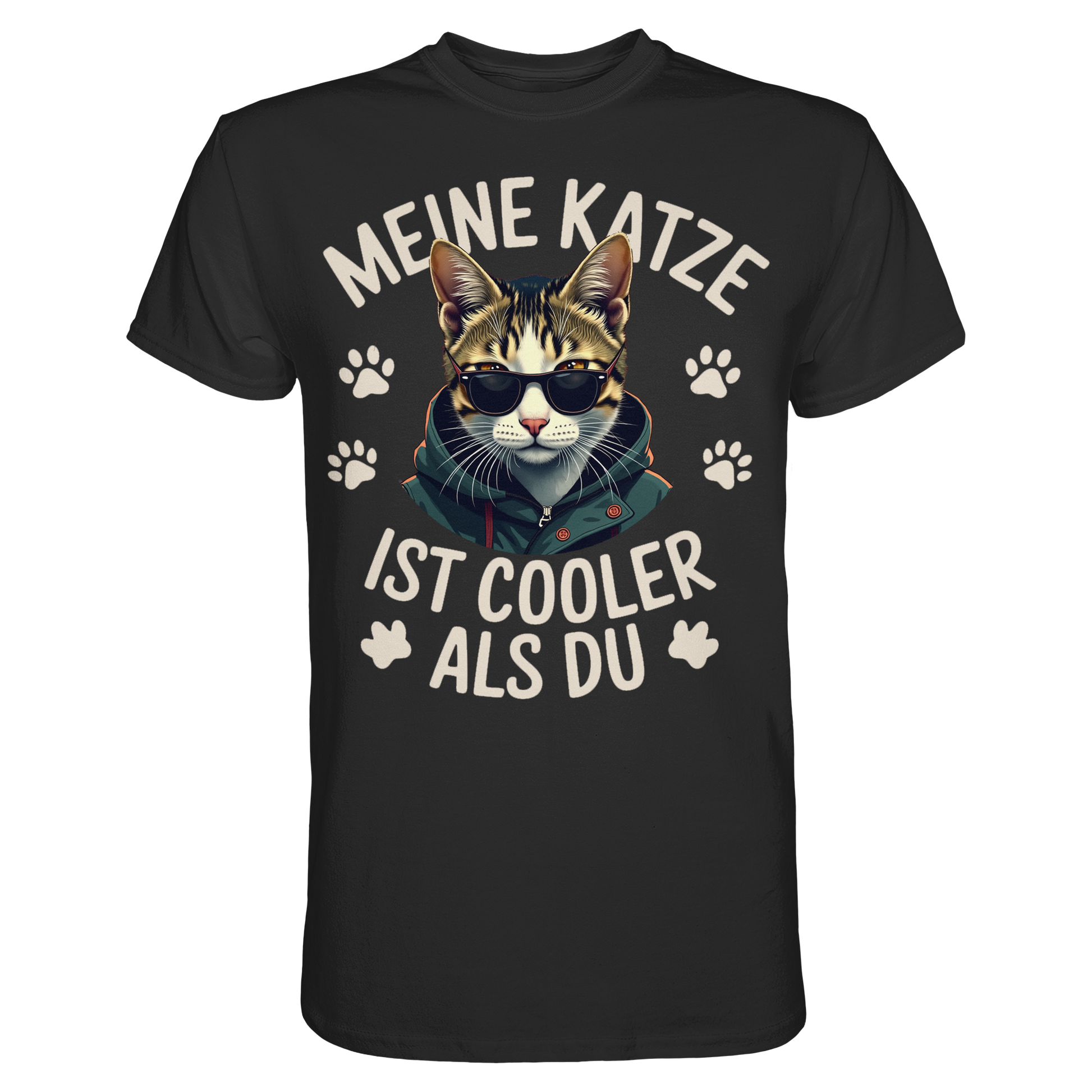 Meine Katze ist cooler als du - Premium Shirt