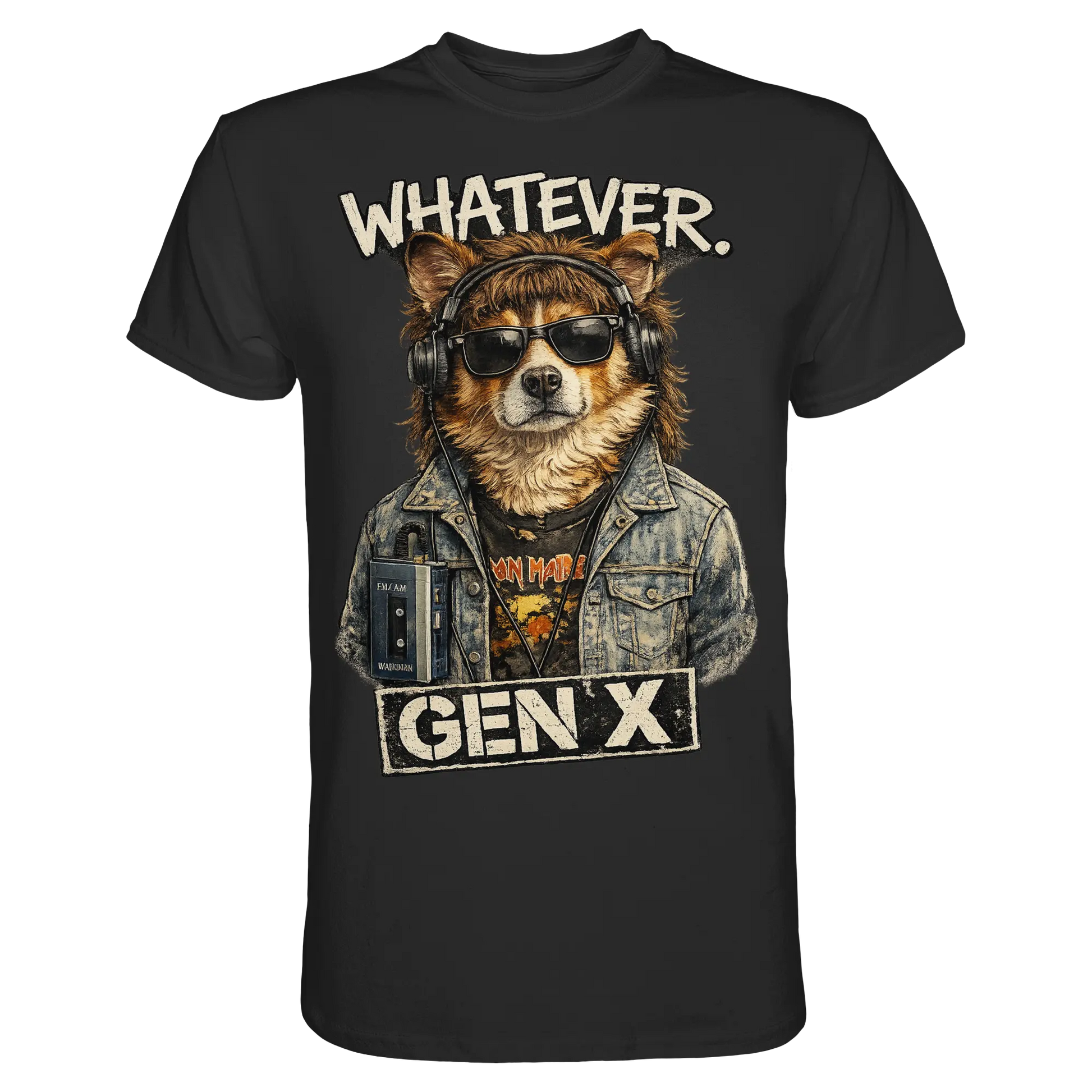 Whatever GEN X Punk Dog Fun - Premium Shirt - PAWentura
